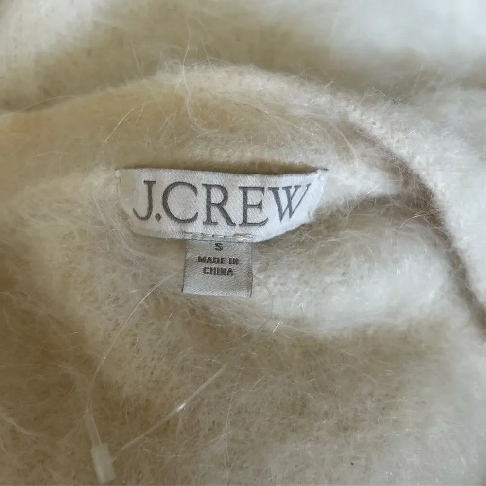 J.Crew Relaxed V‎ Neck Cardigan Sweater Alpaca Blend Size Small